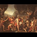 dipinto: Leonida alle termopoli