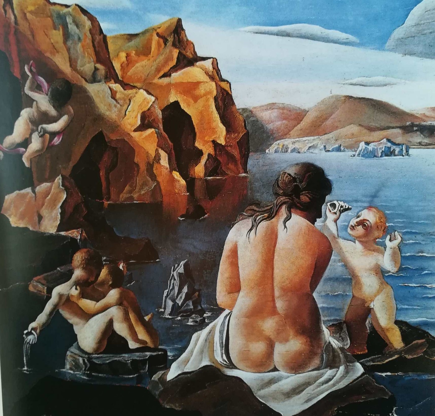 Vénus et amours (Venus i cupidillos), Salvador Dalì 1925