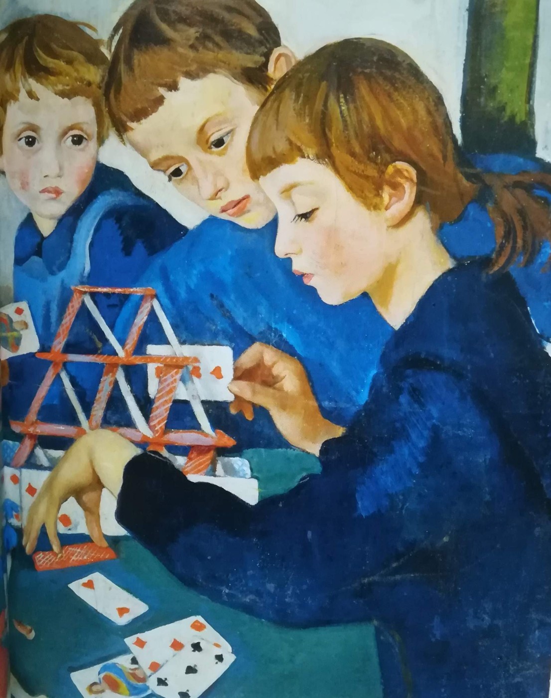 Casetta di carte - Zinaida Serebrjakova, 1919