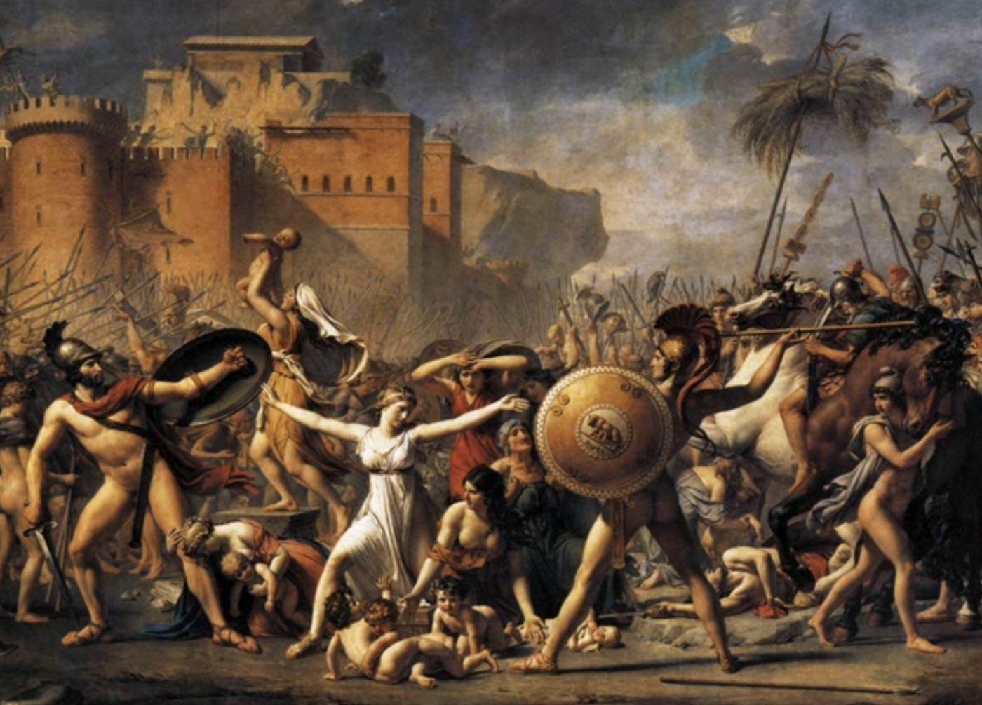 Le Sabine, dipinto di di Jacques Louis David
