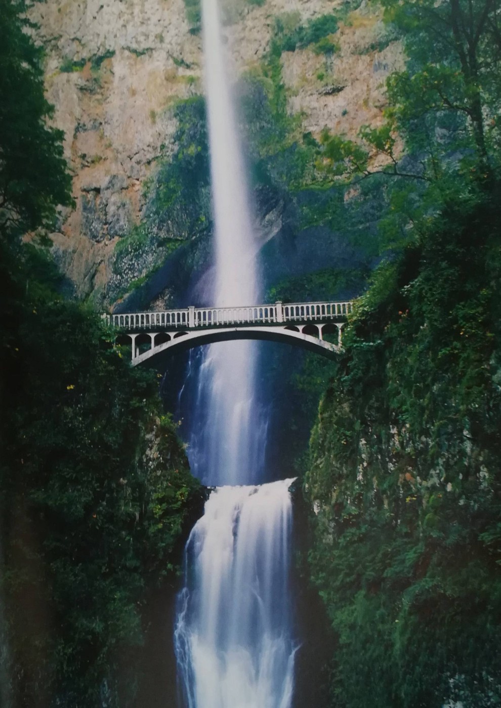 Le cascate Multnomah e il ponte Benson