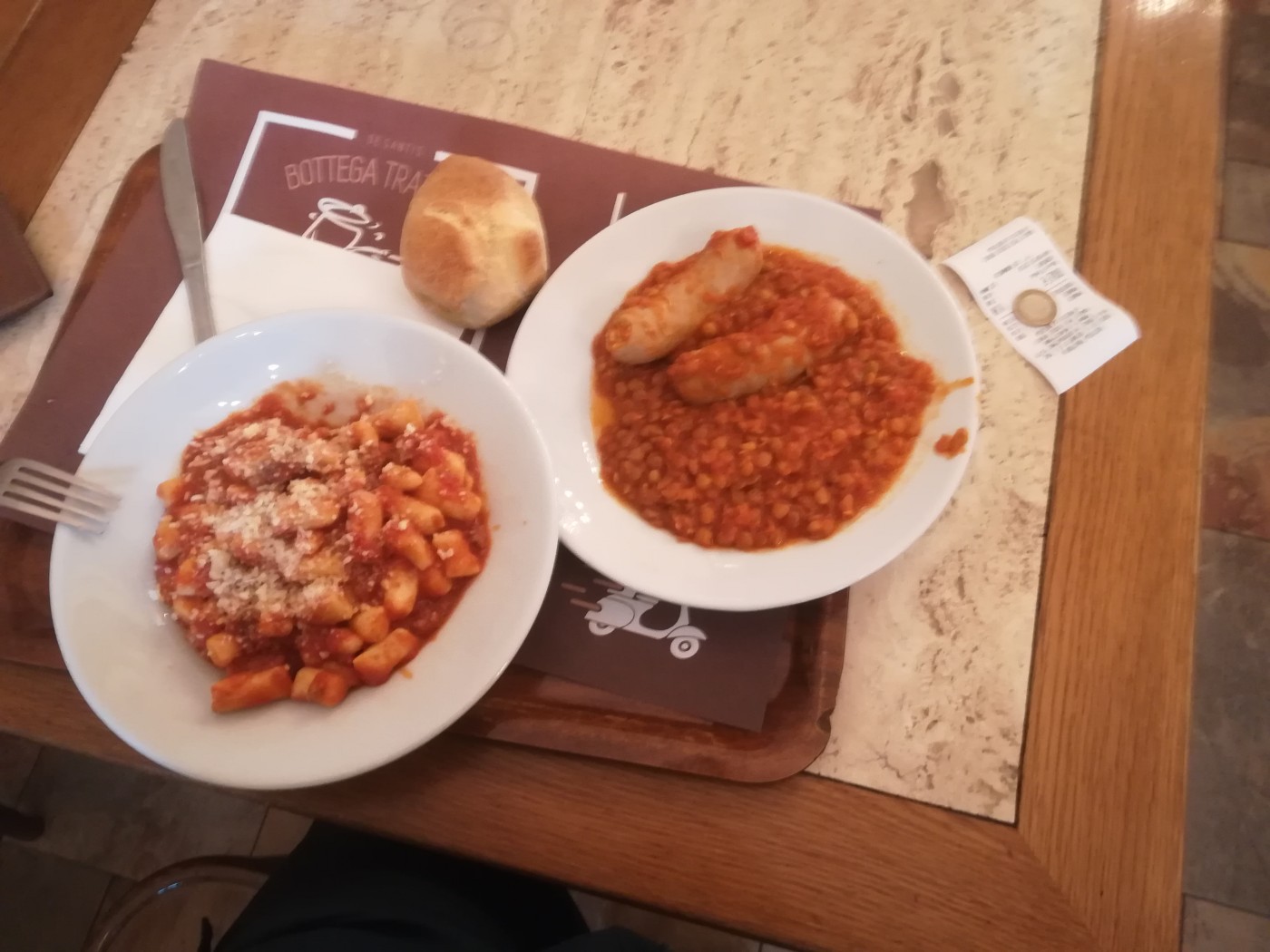 Salsicce e lenticchie per sgrassare