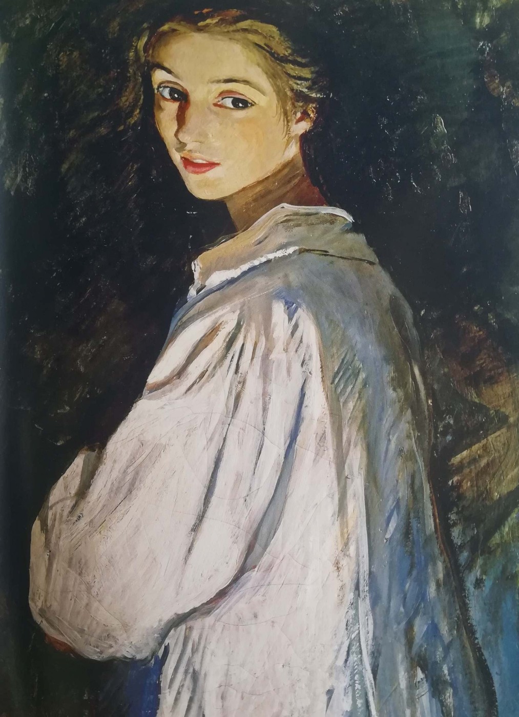 Studio di ragazza (autoritratto) - Zinaida Serebrjakova, 1911