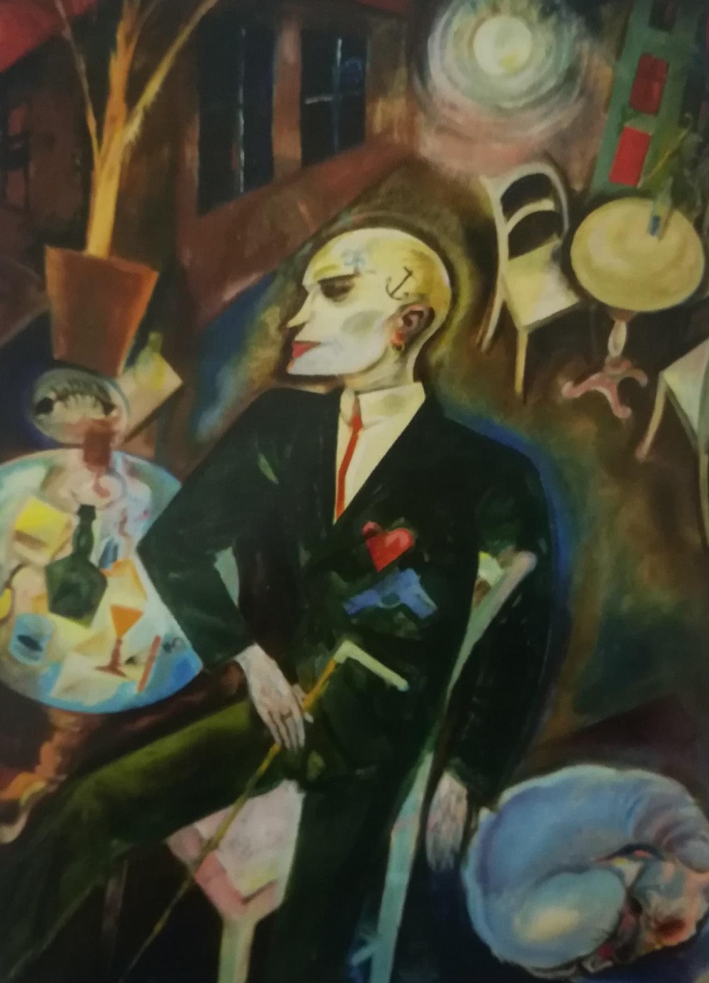 Il malato d’amore - George Grosz, 1916
