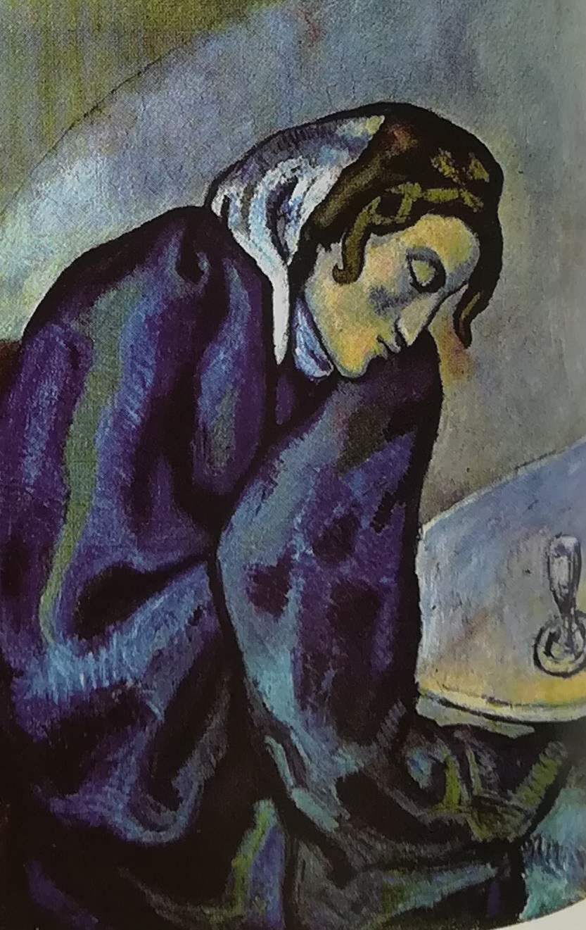 la signora ubriaca è stanca - Pablo Picasso, 1902