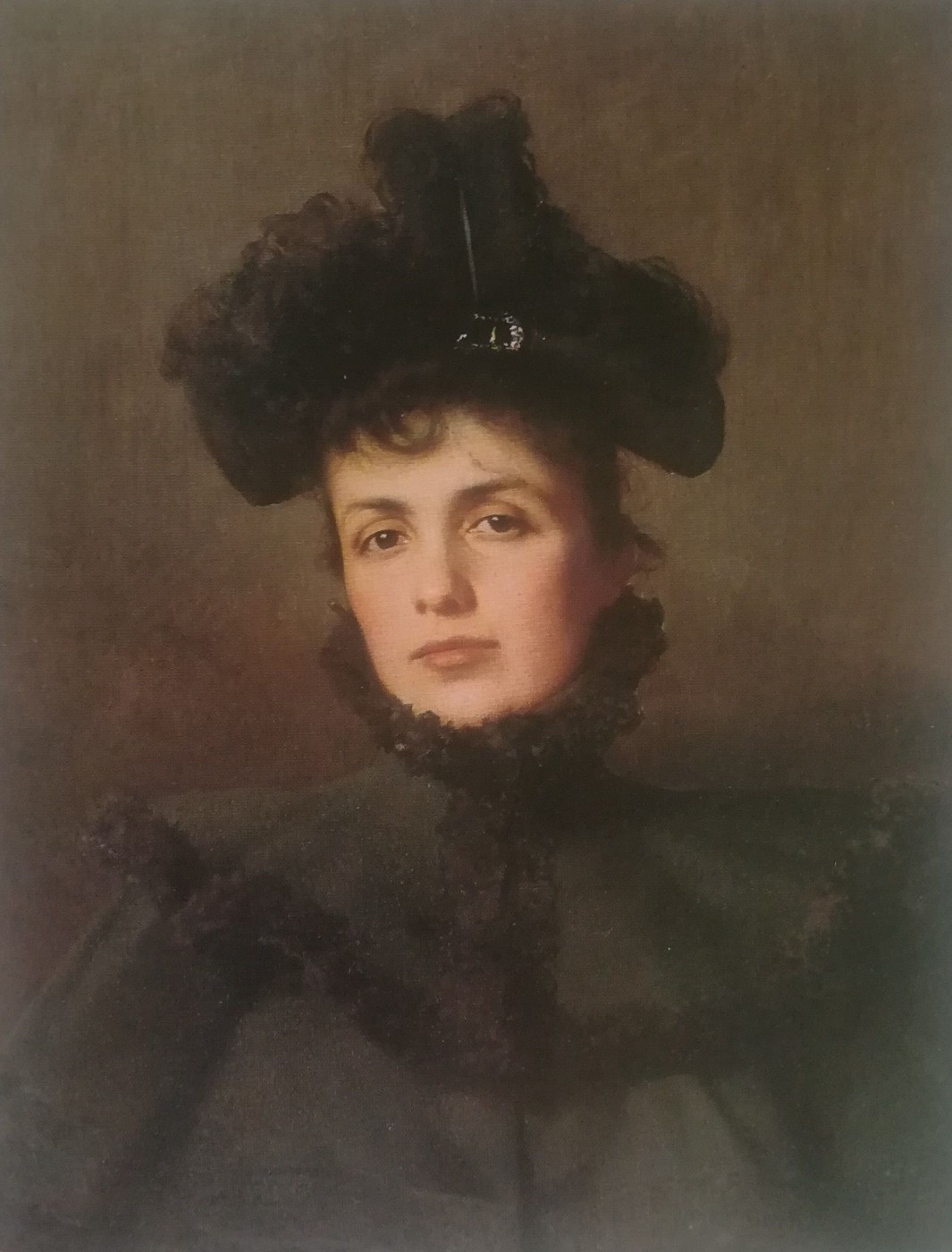 Ritratto della moglie Emma, 1889 