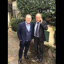 Antonio Nicaso e Nicola Gratteri dopo il rilascio di un intervista a Studenti.it