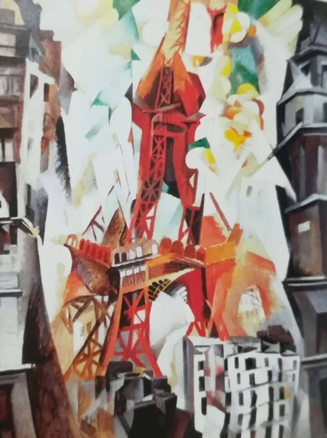 Campo di Marte: la torre rossa - Robert Delaunay