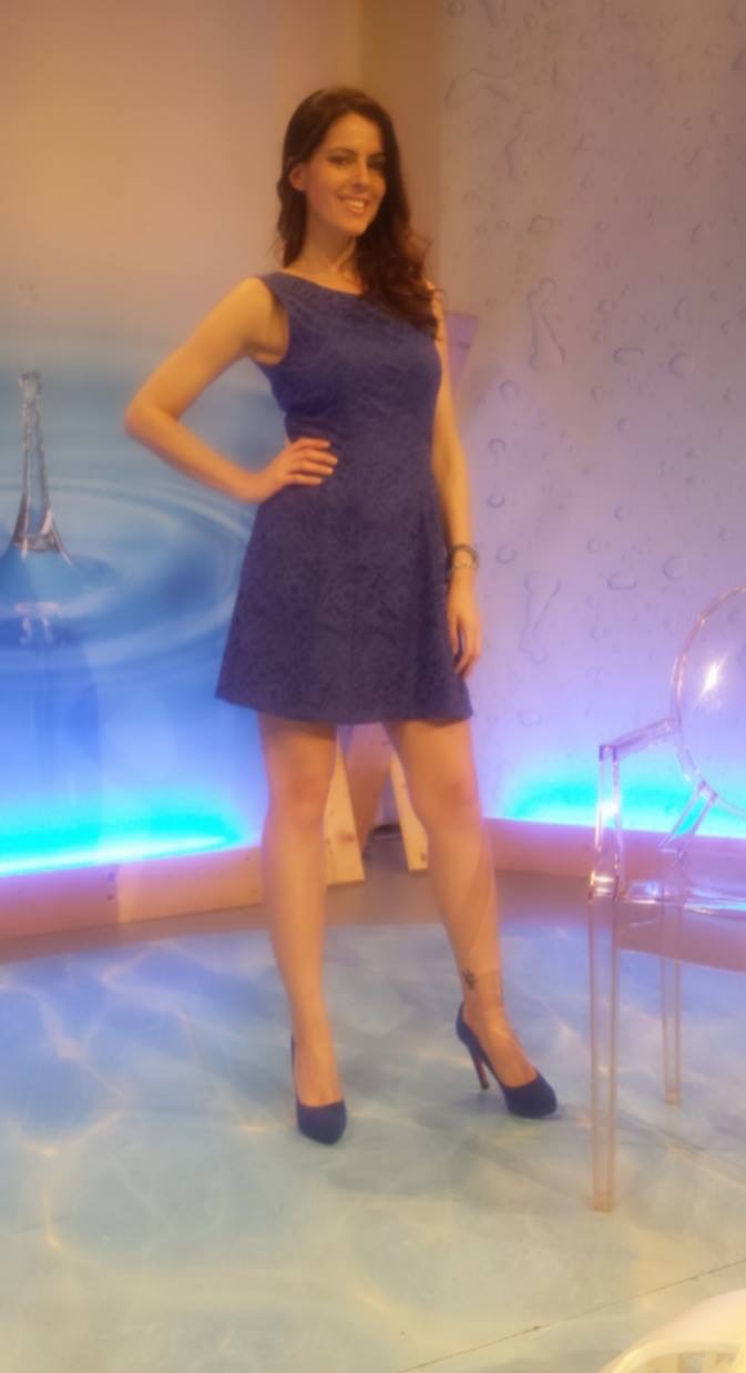 pronta per la diretta - Nathalie Goitom 