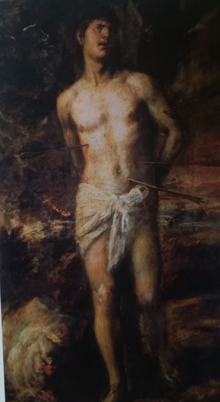 san Sebastiano - Tiziano Vecellio