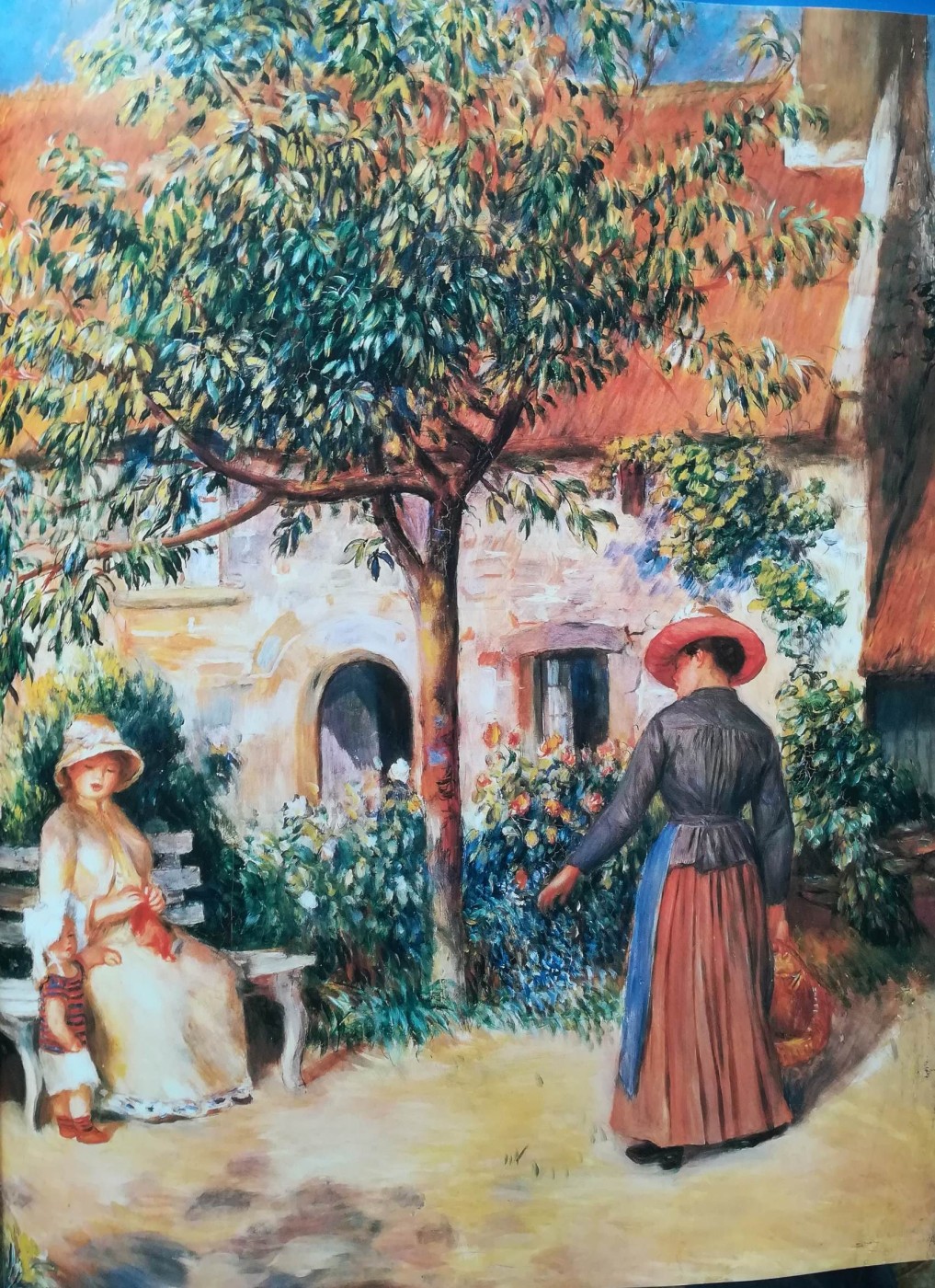 Panchina in giardino (Giardino in Bretagna), 1886