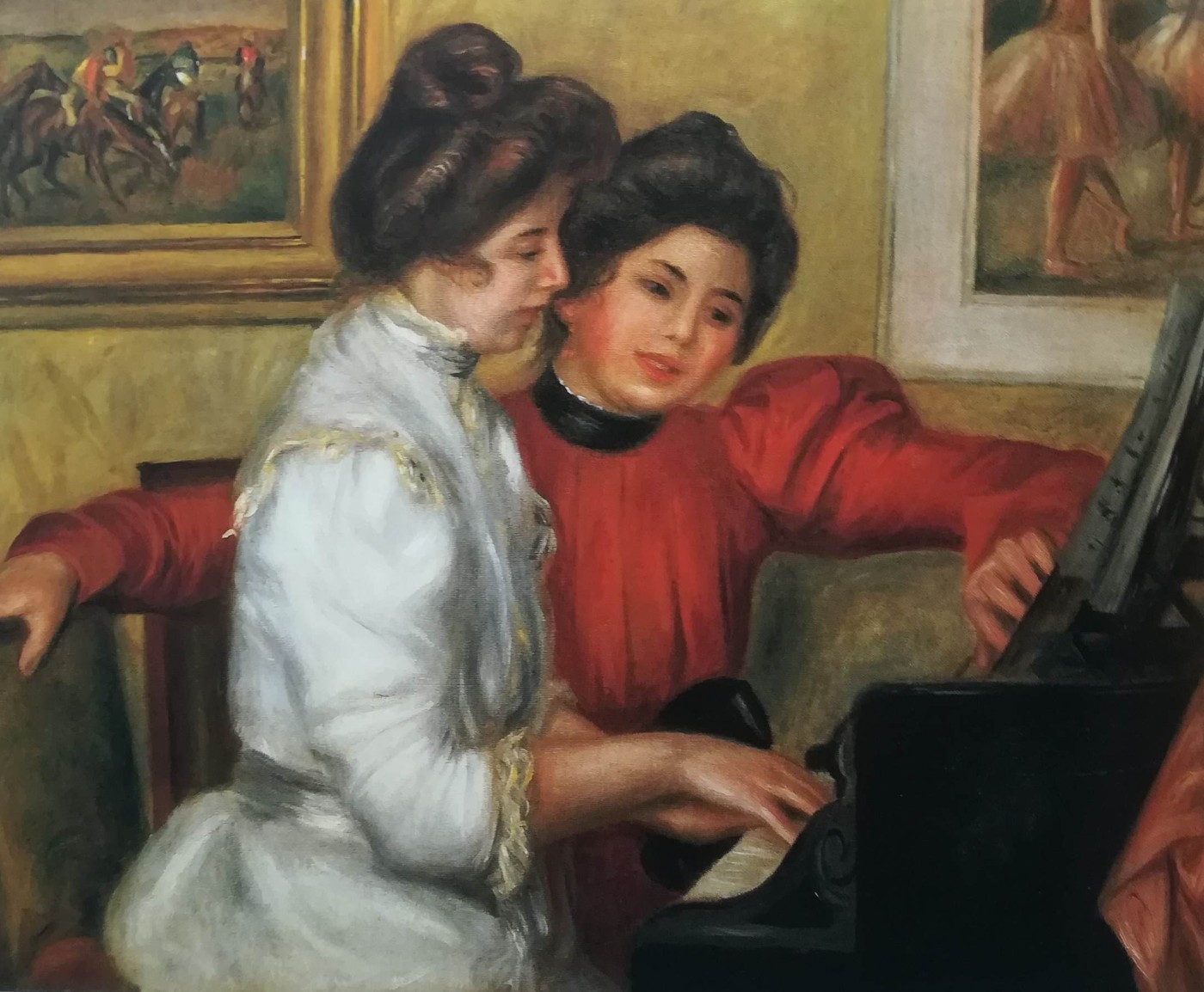 Yvonne e Christine Lerolle al piano, 1897
