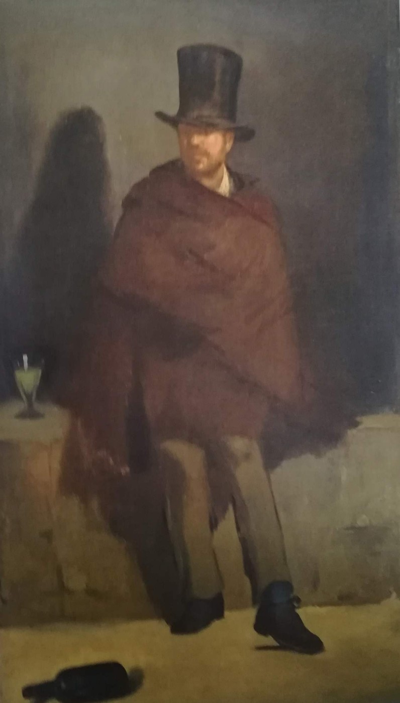 Il bevitore di assenzio - Edouard manet, 1858-59 