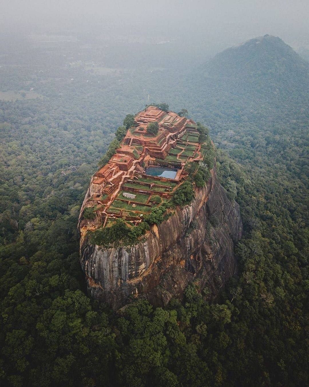 Sigiriya Rock antica fortezza in Sri Lanka