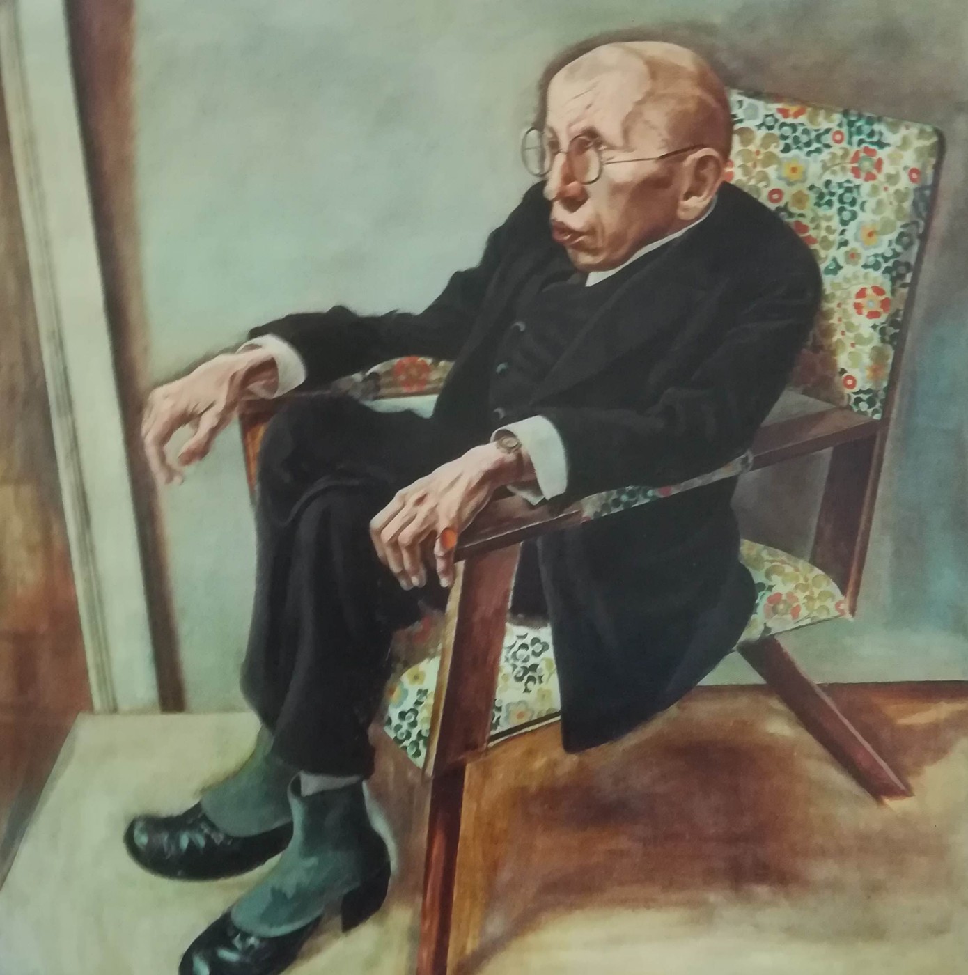 ritratto dello scrittore Max Herrmann-Neiße, 1925