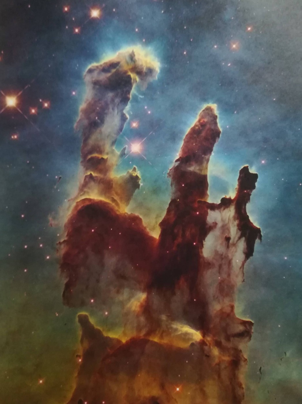 I pilastri della creazione si trovano nella nebulosa Aquila, a 5.870 anni luce dalla Terra