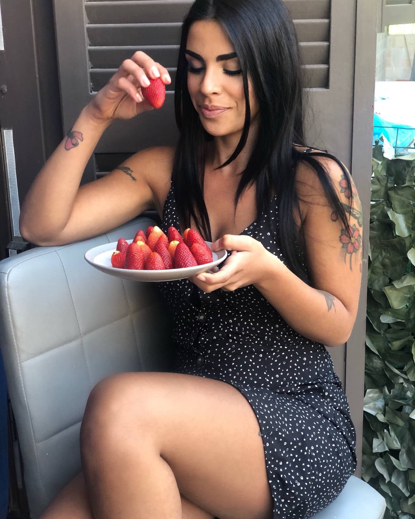 cedendo alla passione delle fragole