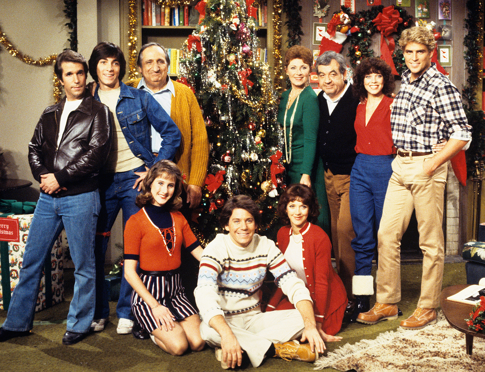 foto di gruppo dei personaggi di Happy Days