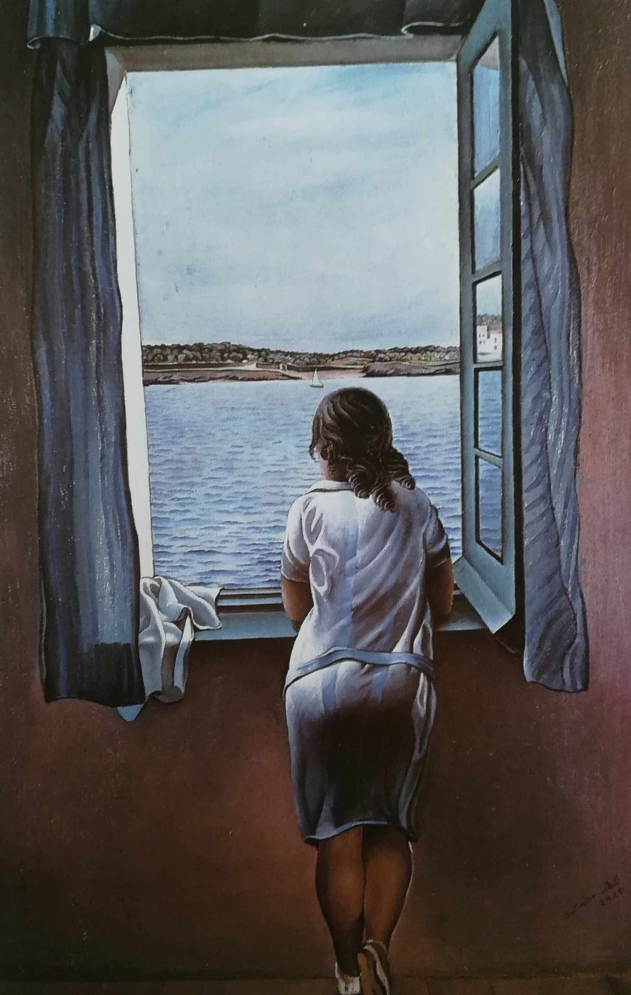 Personnage à une fenêtre, Salvador Dalì 1925