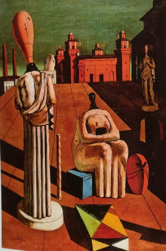 le Muse inquietanti - Giorgio de Chirico, 1916