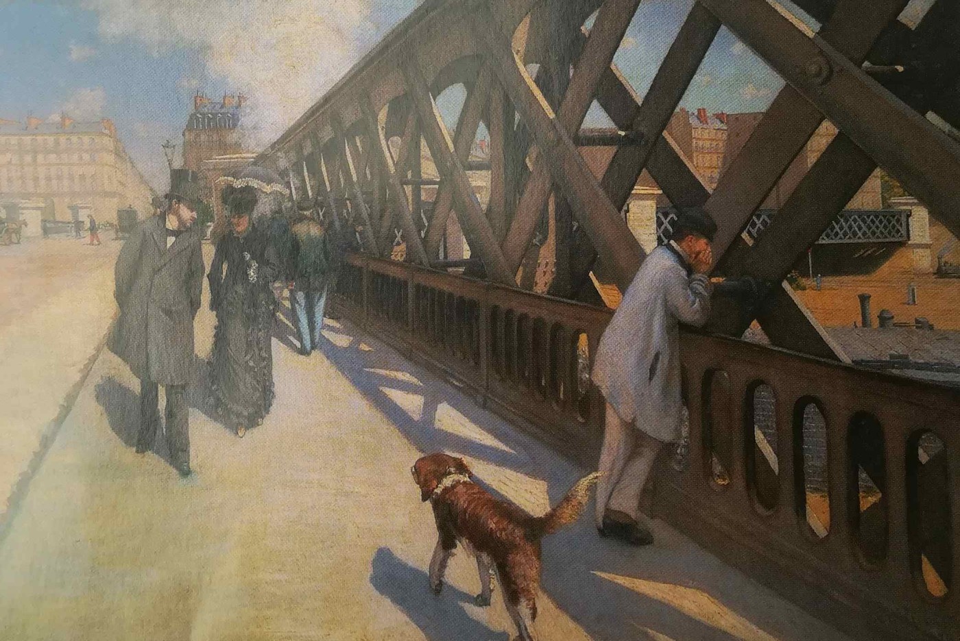 Il pont de l’Europe - Gustave Caillebotte, 1876