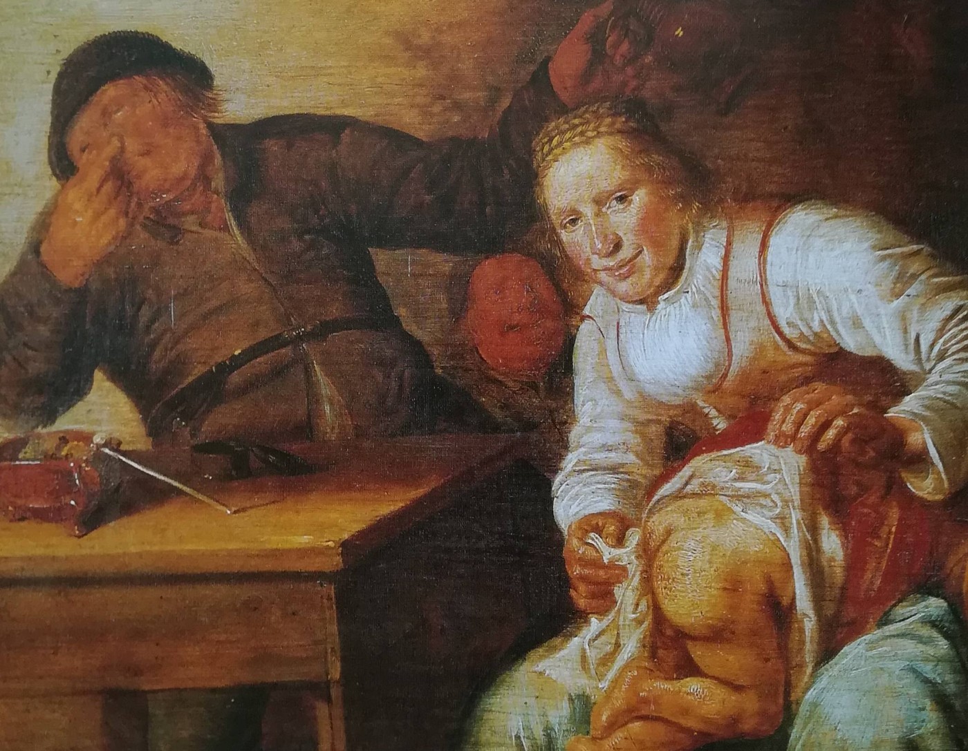 L’olfatto - Jan Miense Molanear, 1637 (dalla serie dei 5 sensi)