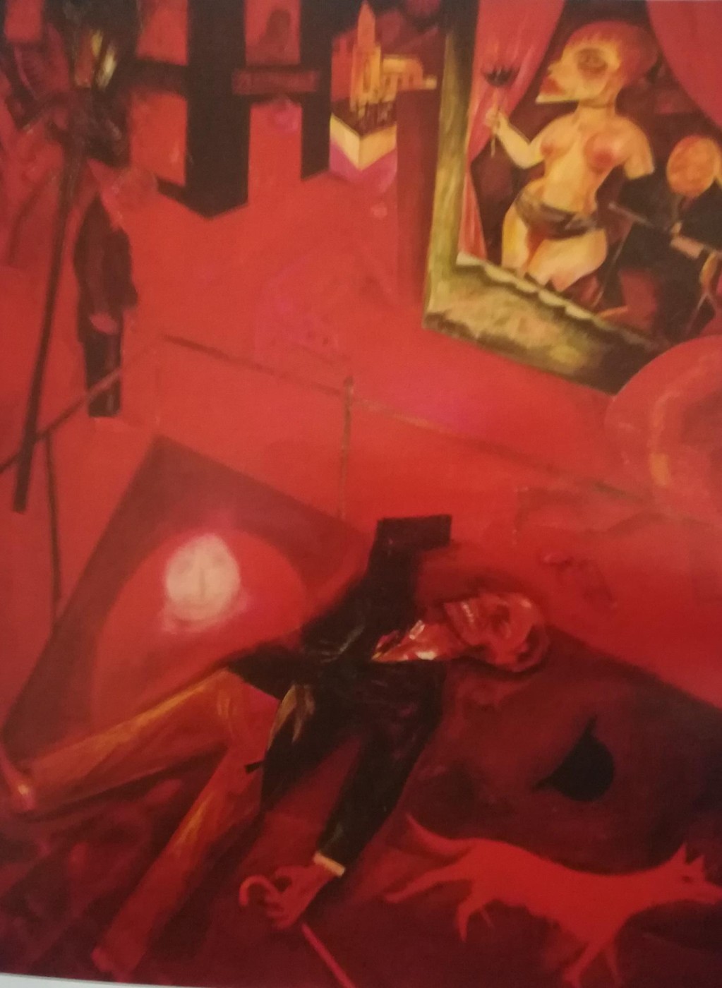 il Suicidio - George Grosz, 1916