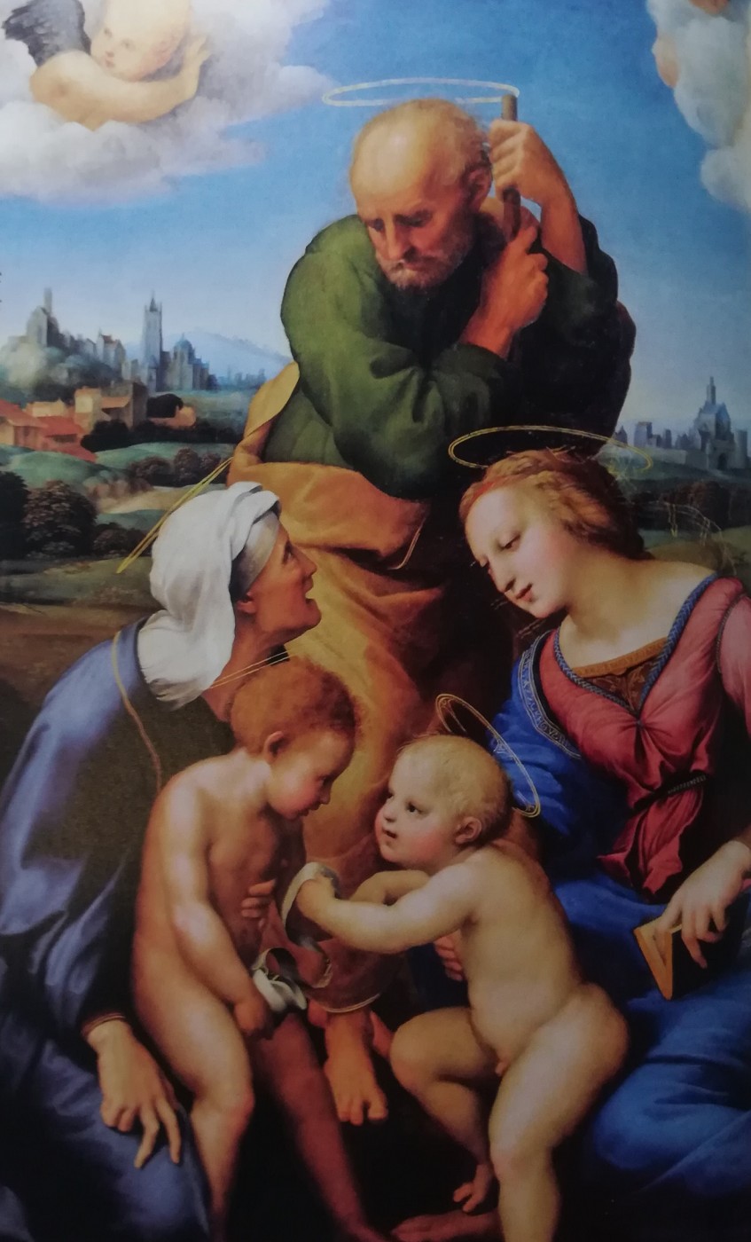 sacra famiglia Canigiani - Raffaello