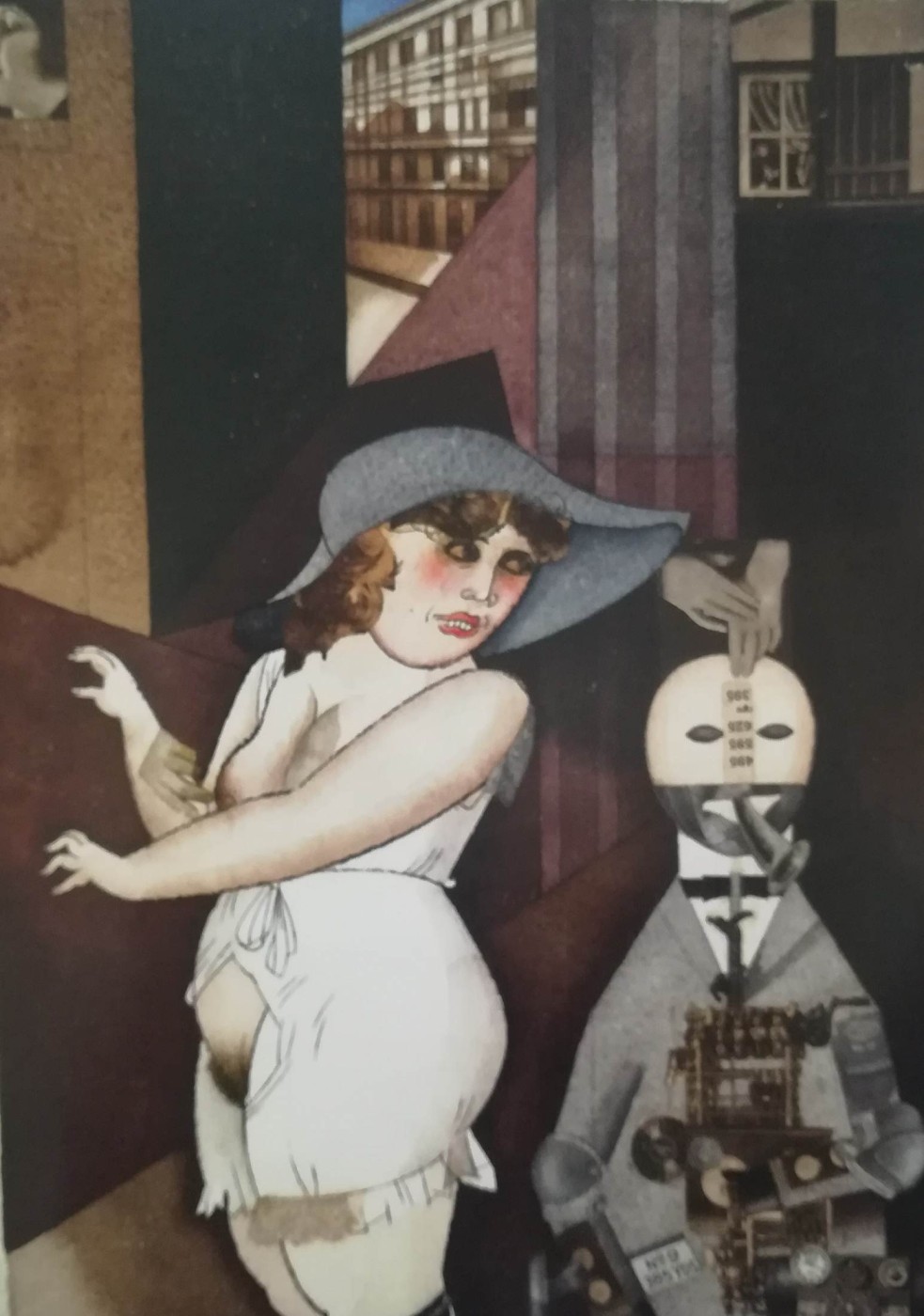 "Daum" sposa il suo pedante automa "George" nel maggio 1920. John Heartfield ne è molto felice
