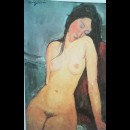 "provocazione insopportabile!" Ma la modella, occhi chiusi e testa reclinata sulla spalla, non se ne cura