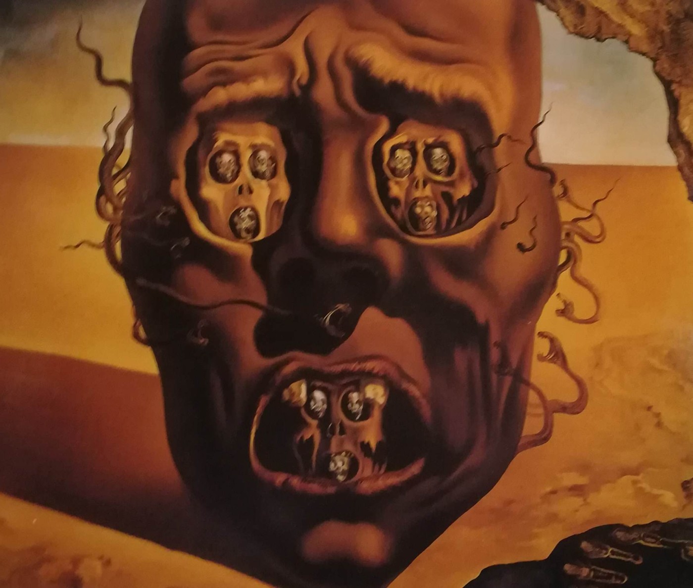 Visage de la guerre - Salvador Dalì, 1940