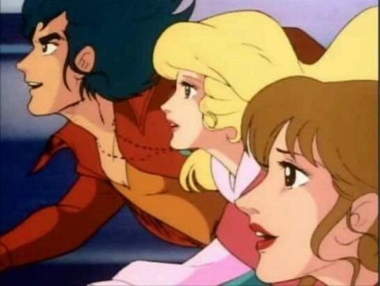 protagonisti del cartone animato Daitarn III