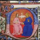 Nelle miniature medievali è raro che Cristo sia vestito di rosa