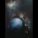 la nebulosa a riflessione Messier 78 si trova nella costellazione di Orione