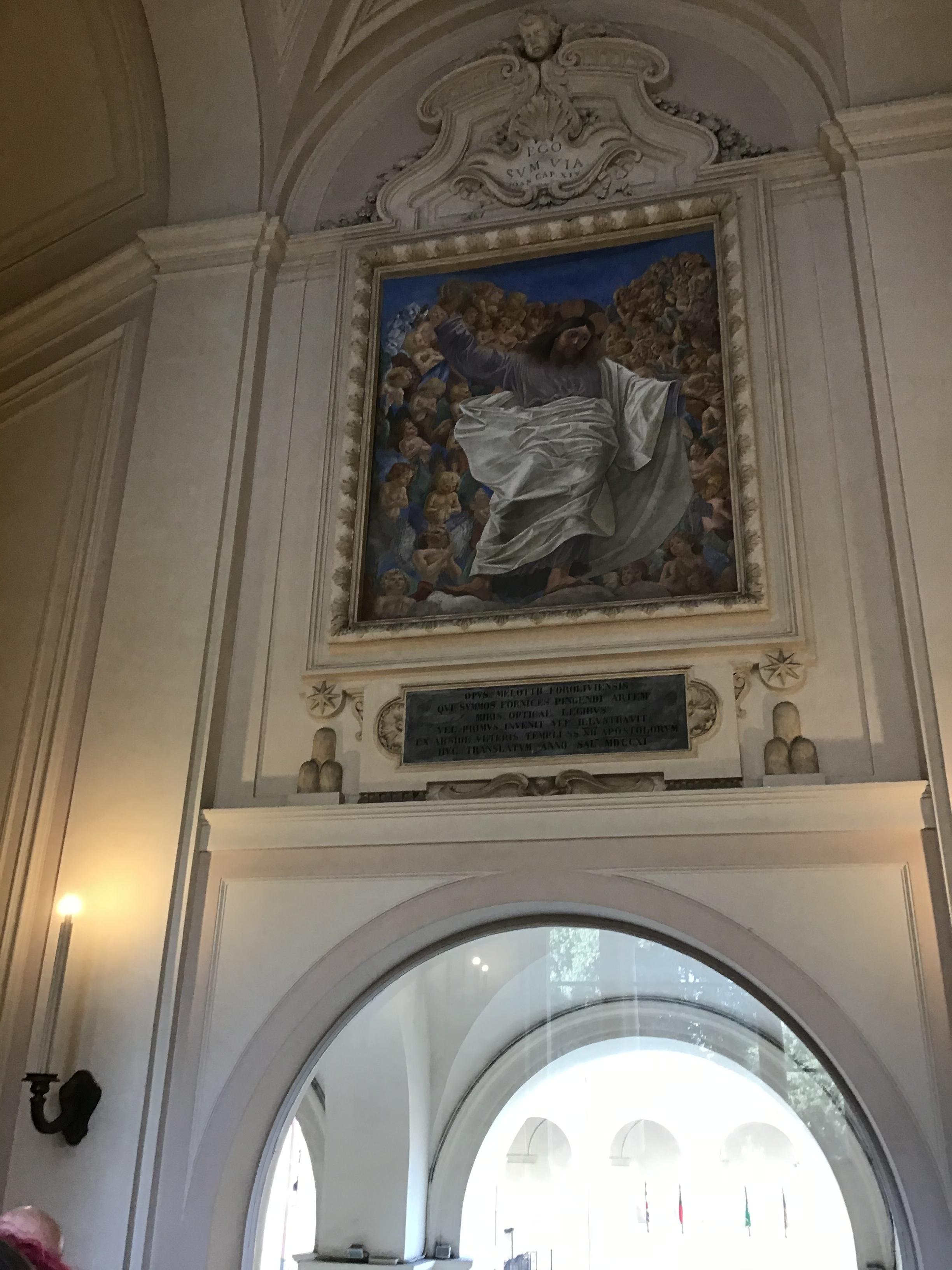il Redentore in gloria fra angeli