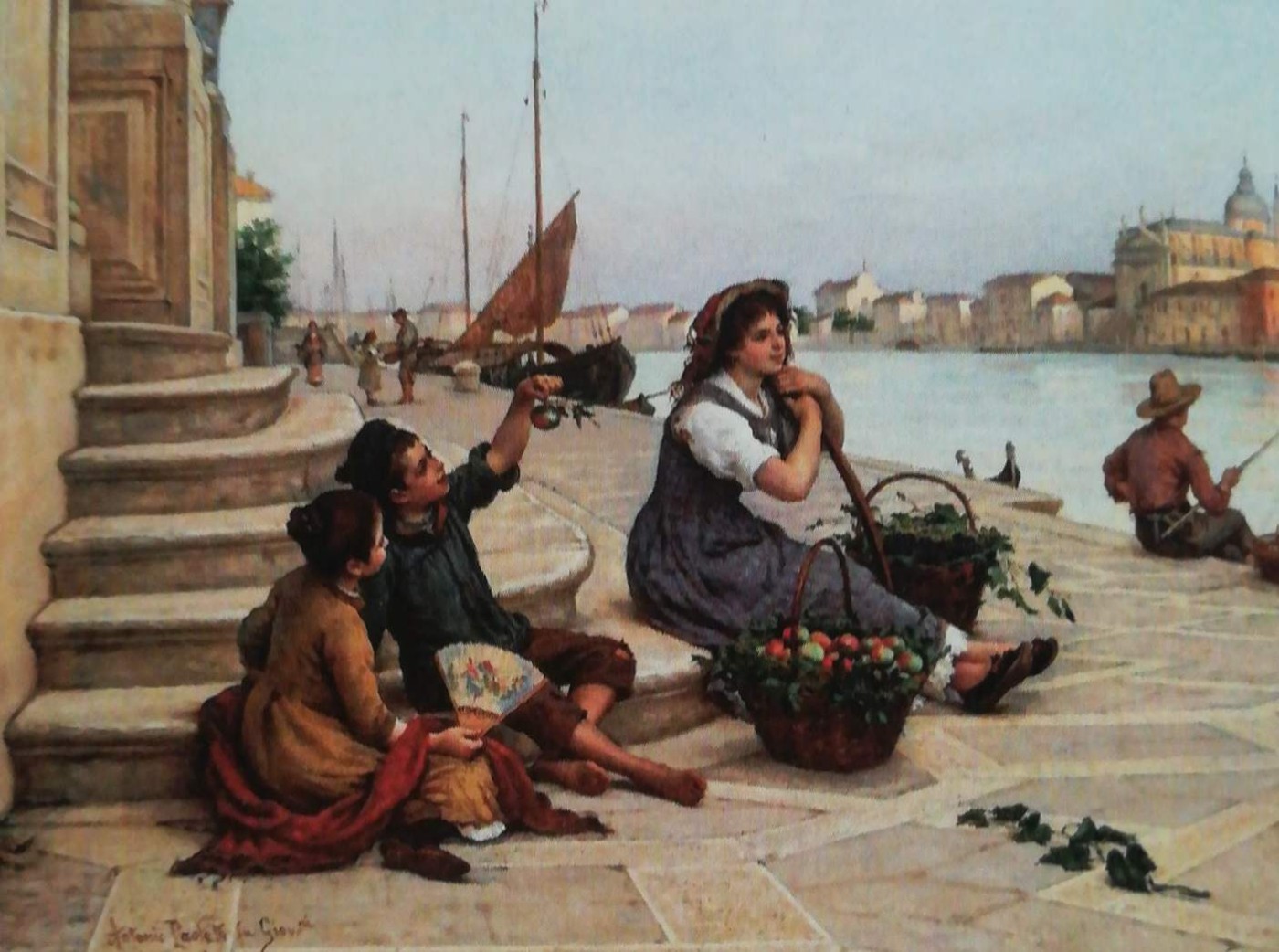 Antonio Paoletti - Venditrice di frutta