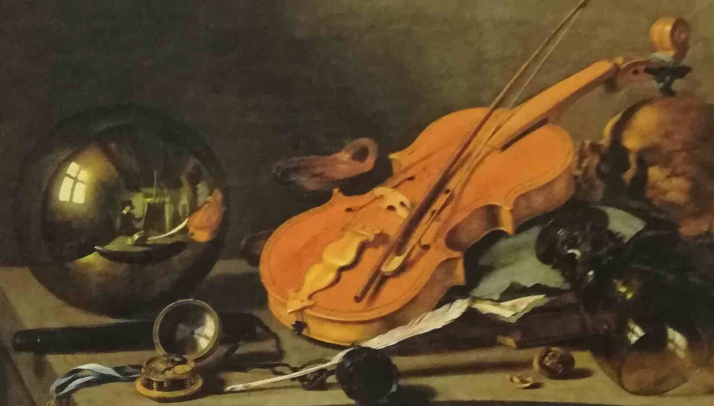 Pieter Claesz - natura morta con autoritratto, 1628
