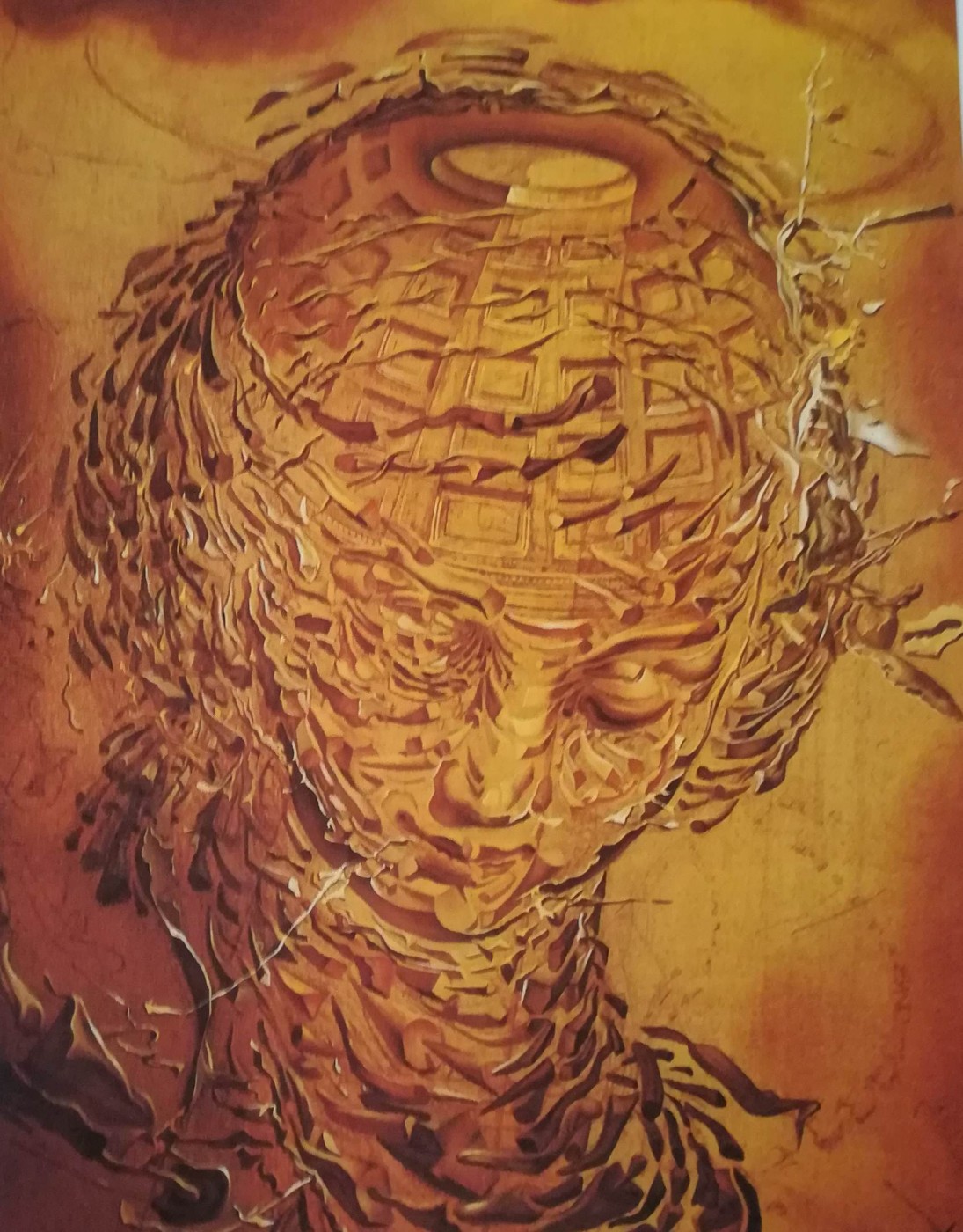 Tete raphaelesque éclatée - Salvador Dalì, 1951