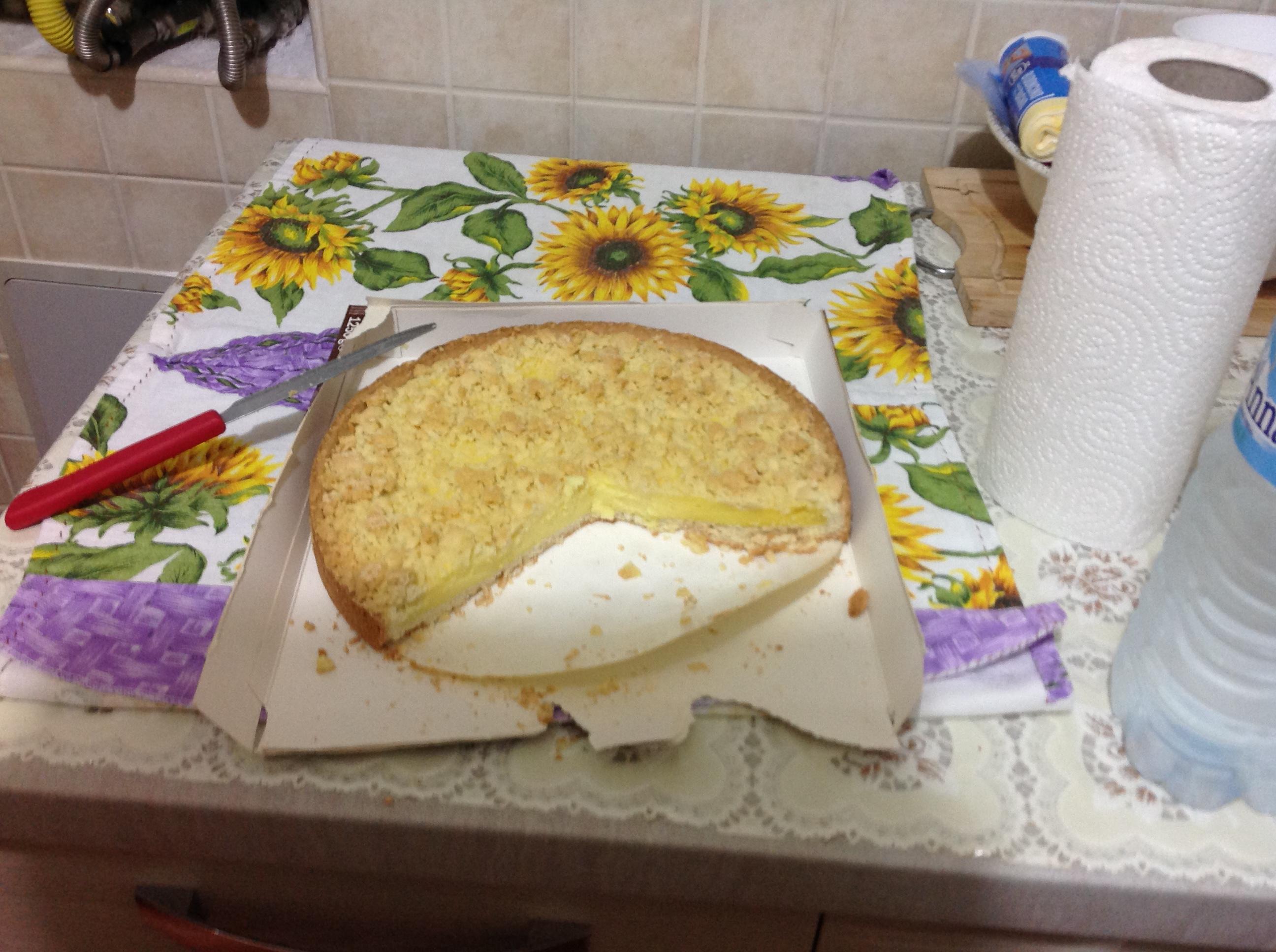 crostata alla crema di limone, buonissima