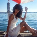 una zattera in mezzo al mar