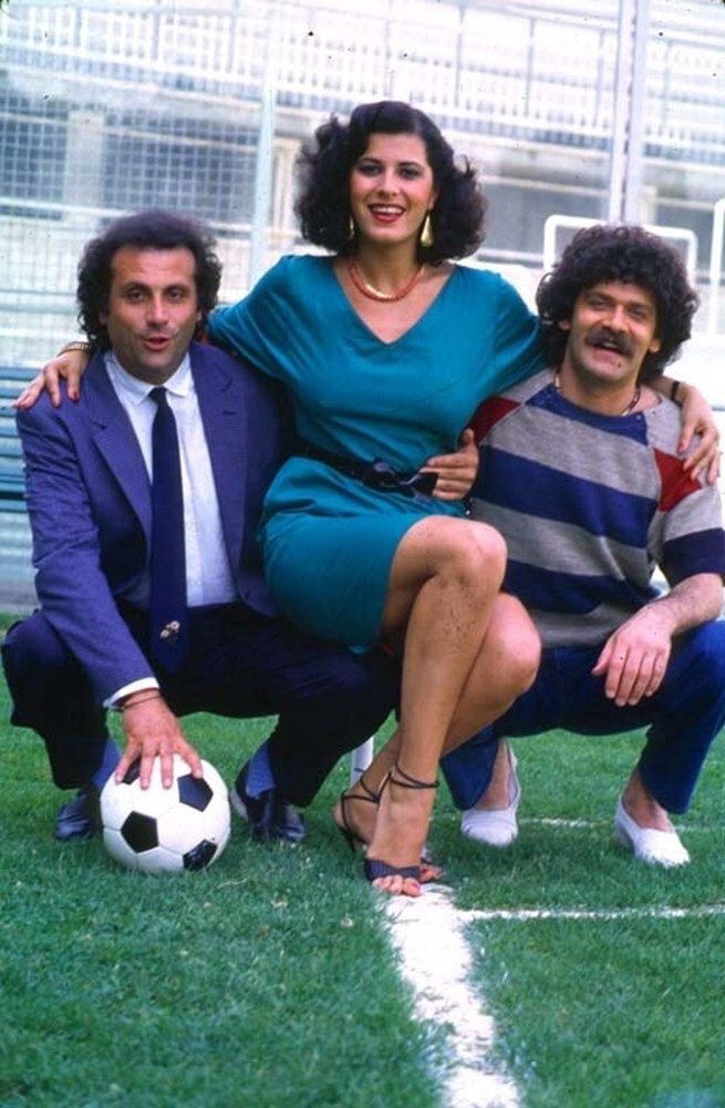 Gigi e Andrea con la presidentessa della longobarda