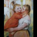 Lavandaia con bambino (Aline e Pierre), 1886 circa