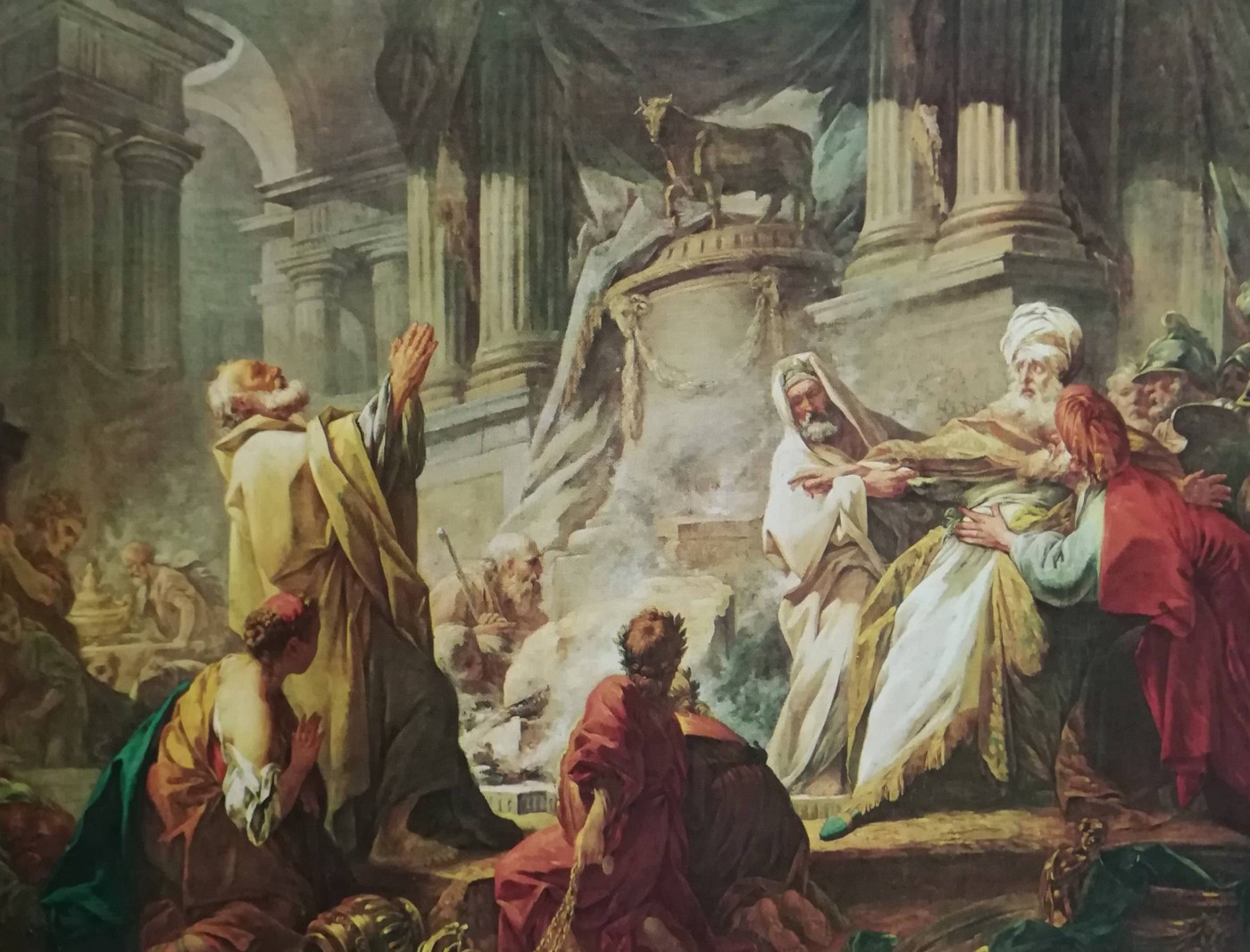 Geroboamo sacrifica al vitello d’oro