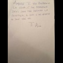 Amore ti ho preparato la cena è sul fornello. Devi solo far partire la scintilla, il gas l’ho aperto io due ore fa  Ti Amo