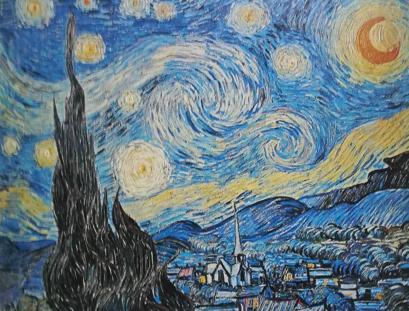 Notte Stellata - Vincent Van Gogh, 1889