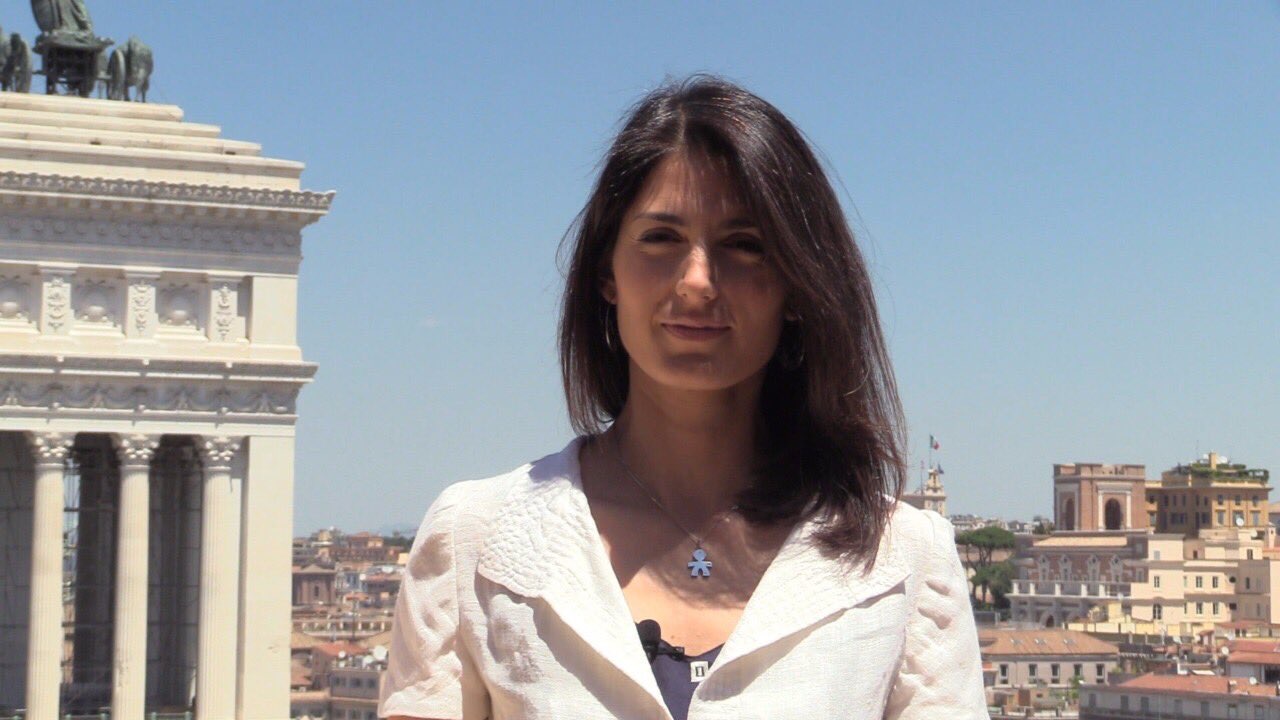 al campidoglio - Virginia Raggi