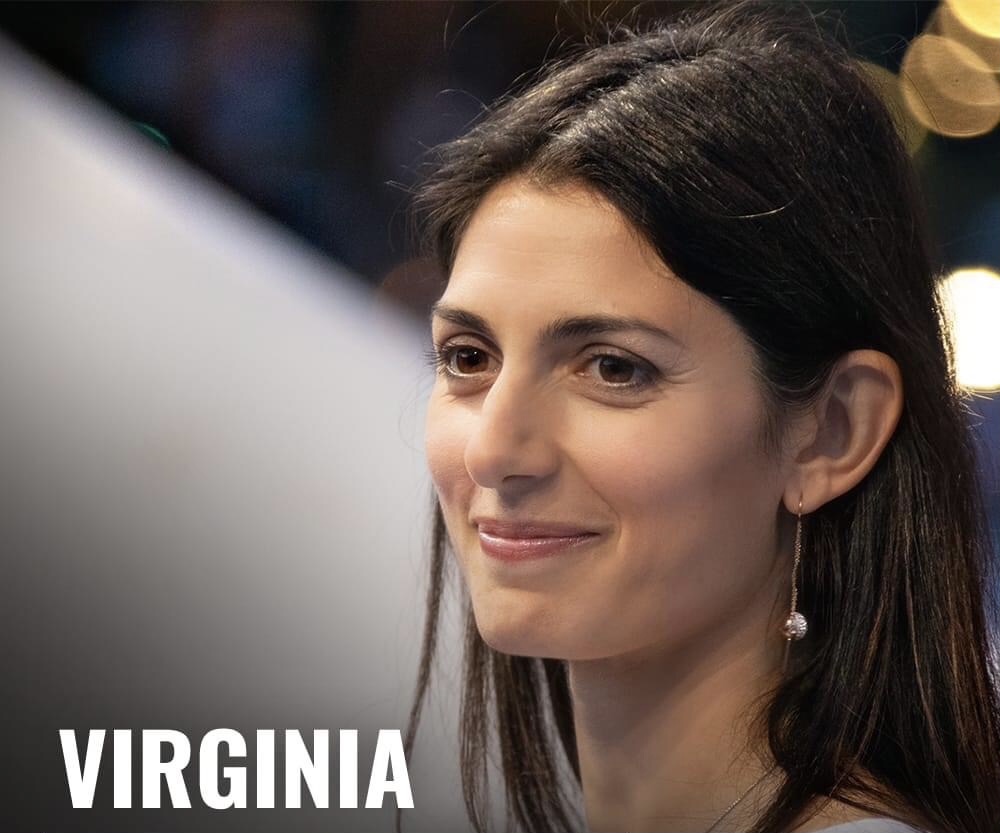 forza Virginia Raggi spero tanto in un bis da sindaca