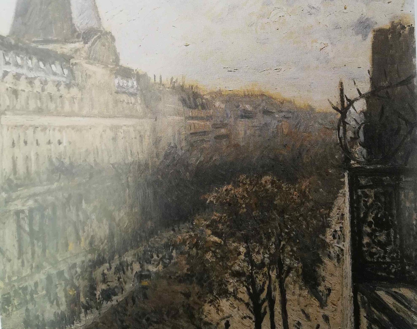Boulevard des Italiens - Caillebotte, 1880 circa