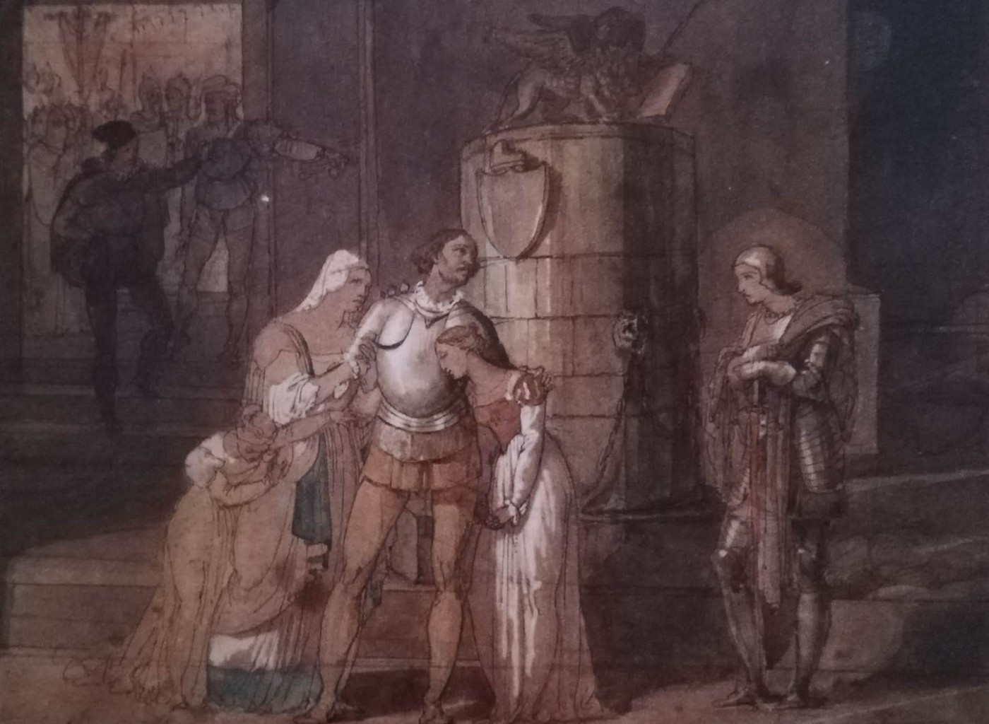 studio per il conte di Carmagnola