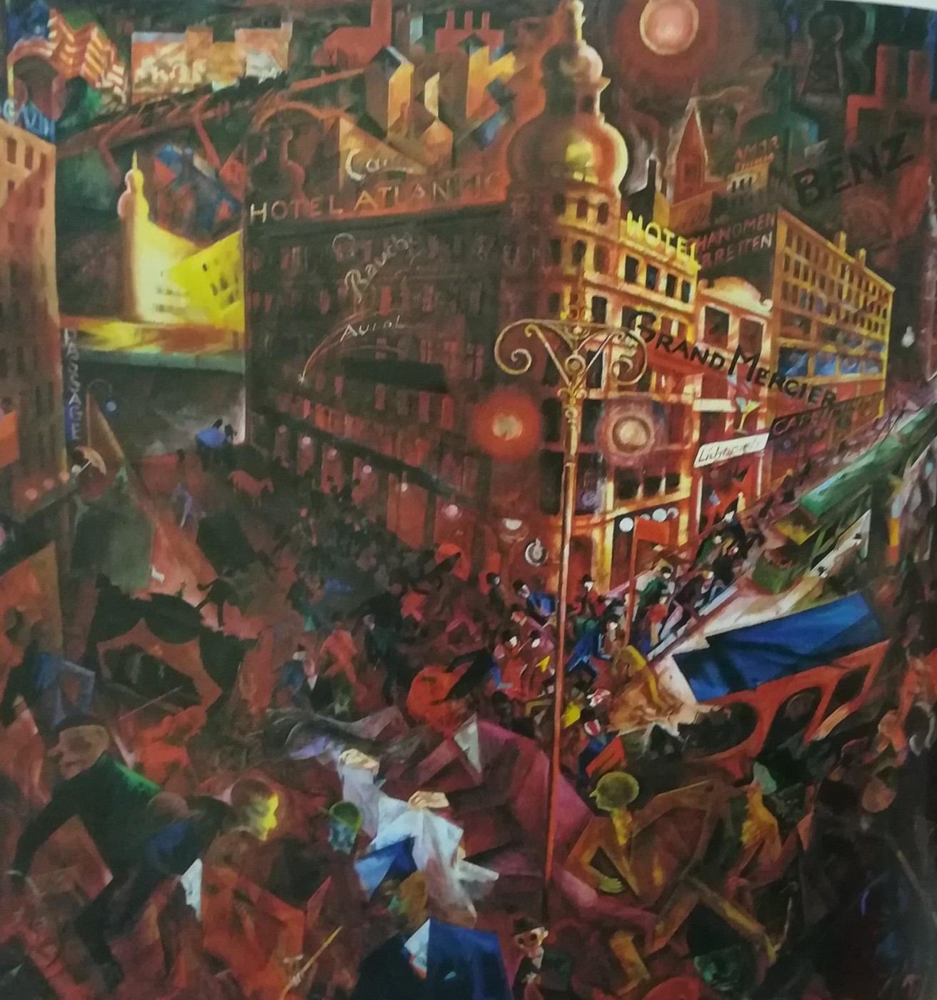 Metropolis - sguardo sulla grande città - George Grosz, 1916-17